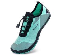 Donna Scarpe da Mare Unisex Scarpette da Bagno Spiaggia per Immersione Nuotare Sport Acquatico(1924 Vert,38 EU)