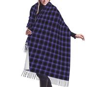 Donna Sciarpa Clan Eliott Tartan Sciarpe Lunghe Morbido Elegante Sciarpa Scialle Lunga Donna, Per Ragazze, Matrimoni, Prom, 72x197cm