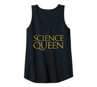 Donna Science Queen Science Academic Regalo per Donne scienziate Canotta
