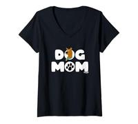 Donna Scooby-Doo Mother's Day Dog Mom Maglietta con Collo a V