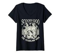 Donna Scooby Doo The Meddling Kids Maglietta con Collo a V