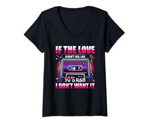 Donna Se L'Amore Non Si sente Come R&B degli Anni '90, Non Voglio Maglietta con Collo a V