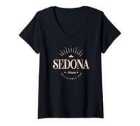 Donna Sedona Arizona | Sedona AZ Moderno Maglietta con Collo a V