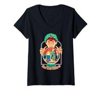 Donna See Your Future Psychic Sarcastic Retro Funny Adult Humor Maglietta con Collo a V