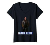 Donna senatore Mark Kelly Maglietta con Collo a V