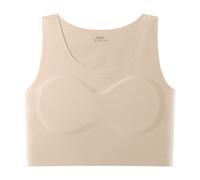 Donna senza Cuciture Torace Seno Binder Rimovibile Pastiglie Reggiseno Bralette