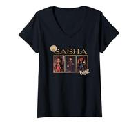Donna Serata per Ragazze Bratz Sasha Doll Maglietta con Collo a V