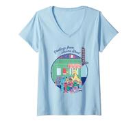 Donna Sesame Street Greetings from Hooper's Store Group Maglietta con Collo a V