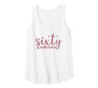 Donna Sessanta e favolosi 60 per Le Donne Il Suo sessantesimo Canotta