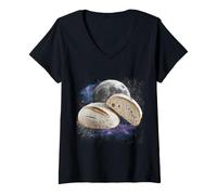 Donna Set Iniziale per Pasta Madre Hobby Baker, Parodia Maglietta con Collo a V
