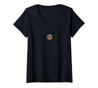 Donna Sex Wax Estate Surf Beach Club Abbigliamento Maglietta con Collo a V
