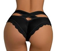 Donna Sexy Perizoma Invisibili String Tanga A Filo Elastico E Confortevole Elasticizzato Mutande di Pizzo T Indietro Bikini Briefs Pancia Piatta