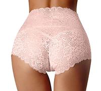 Donna Sexy Perizoma Mutandine Pizzo Taglie Forti Tanga Hot And Vita Alta Culottes Oversize Nonna Bianria Intima Sessuale Underwear Multi Pack