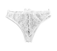 Donna Sexy Perizoma Slip G-String Thong A Filo con Strass Tanga Sexy Donna Motivo Floreale Taglia Forti Hipster Traspirante Intimo da