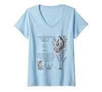 Donna Shakespeare's Midsummer Night Dream Classic Comedy Grafica Maglietta con Collo a V