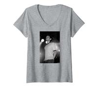 Donna Shed Seven Alt Rock Band Rick Witter Live di Andy Willsher Maglietta con Collo a V