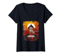 Donna Shinobi: Art of Vengeance - Oltre la collina Maglietta con Collo a V