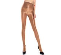 Donna Shiny Olio Pantyhose Calze Calze Ultra Shimmery Shaping Dance Plus Size Footed 70D 60D 100D