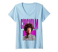 Donna Shirley Chisholm - Patrimonio Non comprato Maglietta con Collo a V