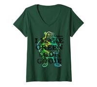 Donna Shrek I Make Green Look Good Maglietta con Collo a V