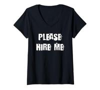 Donna Si Prega di assumere Me Maglietta con Collo a V