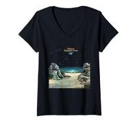 Donna Sì Tales from Topographic Oceans Maglietta con Collo a V