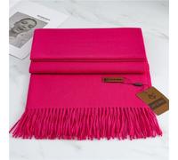 Donna Simil Cashmere Sciarpa Spesso Pashmina Scialle Nappa Invernale Casual Wear