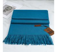 Donna Simil Cashmere Sciarpa Spesso Pashmina Scialle Nappa Invernale Casual Wear