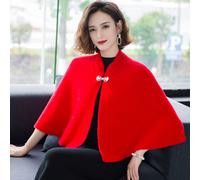 Donna Simil Lana Scialle Mantello Giacca Corta Mantellina Coprispalle Matrimonio