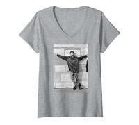 Donna Simon Le Bon Duran Cantante solista dei Duran 1985 Maglietta con Collo a V