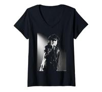 Donna Siouxsie Sioux e Le Banshees Live Shot Martin O'Neill Maglietta con Collo a V