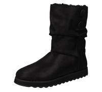 Donna Skechers da Infilare Falsa Pelliccia Mezzo Polpaccio Vegano Inverno Upland