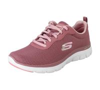 Donna Skechers Tessuto Casual con Lacci SPORTS Scarpe Sportive' Brillante Vista