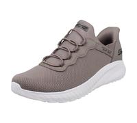 Skechers Bobs Squad Chaos Daily Inspiration, Scarpe da Ginnastica Donna, Taupe Knit, 42 EU