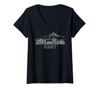 Donna Skyline di K Maglietta con Collo a V