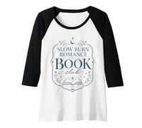 Donna Slow Burn Romance Book Club Romance Reader Book Amante Maglia con Maniche Raglan