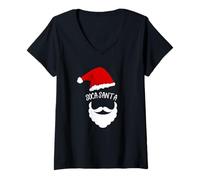 Donna Soca Santa Divertente Trinidad e Tobago Maglietta con Collo a V