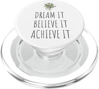 DONNA SOGNO MOTIVAZIONALE CREDERE RAGGIUNGERE LE DONNE POSITIVE PopSockets PopGrip per MagSafe