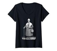 Donna Sojourner Truth - American Abolitionist And Activist Maglietta con Collo a V