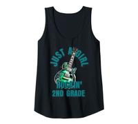 Donna Solo una ragazza che dondola di seconda elementare, Grade 2 Funny School Merch Canotta