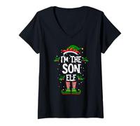 Donna Sono Il Costume per L'Ultimo Minuto di Helf Helf Helf Maglietta con Collo a V