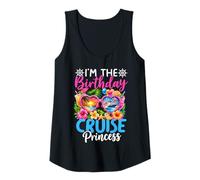 Donna Sono la Crociera di Compleanno Principessa Vacanza Crociera Ragazza Bday Canotta