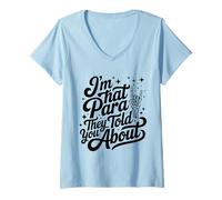 Donna Sono That para Ti Hanno parlato di Paraprofessional Teacher Maglietta con Collo a V
