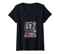 Donna Soren Kierkegaard Filosofia esistenziale Maglietta con Collo a V