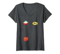 Donna South Park Eric Cartman Screw You Guys Maglietta con Collo a V