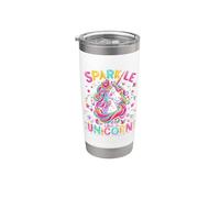 Donna - Sparkle Like A Unicorn Cute Unicorn Lover Magical Bicchiere termico in acciaio inox doppia parete