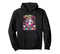 Donna - Sparkle Like A Unicorn Cute Unicorn Lover Magical Felpa con Cappuccio