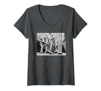 Donna Speciale Natalizio del 1976 di Are You Being Served? Maglietta con Collo a V