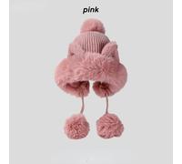 Donna Spesso Cappello Finta Pelliccia Lustrini Gatto Orecchio Pompon Pom