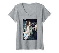 Donna Spinal Tap Harry Shearer Break Like The Wind Era 1992 Maglietta con Collo a V